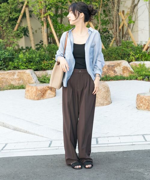 URBAN RESEARCH ITEMS / アーバンリサーチ アイテムズ シャツ・ブラウス | シアーポケットスキッパーシャツ | 詳細12