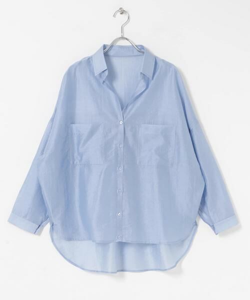 URBAN RESEARCH ITEMS / アーバンリサーチ アイテムズ シャツ・ブラウス | シアーポケットスキッパーシャツ | 詳細13