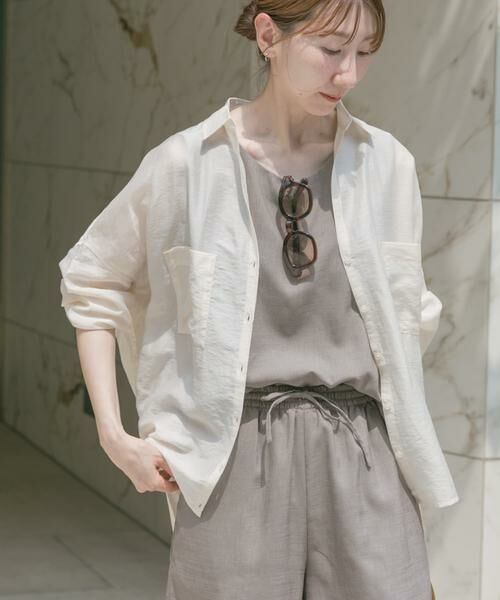 URBAN RESEARCH ITEMS / アーバンリサーチ アイテムズ シャツ・ブラウス | シアーポケットスキッパーシャツ | 詳細19