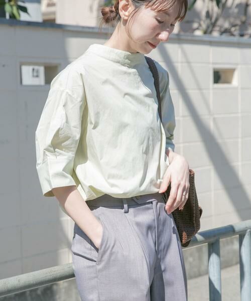 URBAN RESEARCH ITEMS / アーバンリサーチ アイテムズ シャツ・ブラウス | 5ブソデハイネックブラウス | 詳細2