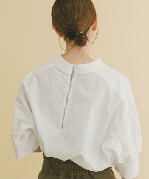 URBAN RESEARCH ITEMS / アーバンリサーチ アイテムズ シャツ・ブラウス | 5ブソデハイネックブラウス | 詳細10