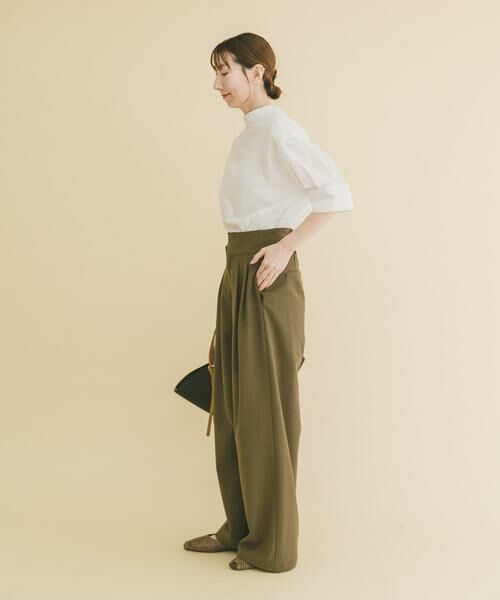 URBAN RESEARCH ITEMS / アーバンリサーチ アイテムズ シャツ・ブラウス | 5ブソデハイネックブラウス | 詳細14