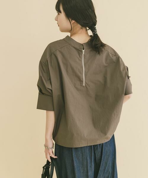 URBAN RESEARCH ITEMS / アーバンリサーチ アイテムズ シャツ・ブラウス | 5ブソデハイネックブラウス | 詳細20