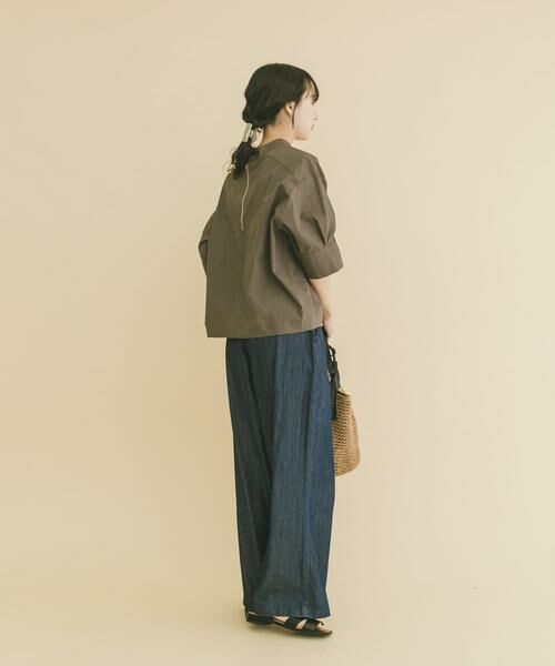 URBAN RESEARCH ITEMS / アーバンリサーチ アイテムズ シャツ・ブラウス | 5ブソデハイネックブラウス | 詳細23