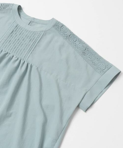 URBAN RESEARCH ITEMS / アーバンリサーチ アイテムズ シャツ・ブラウス | ピンタックレースブラウス | 詳細17