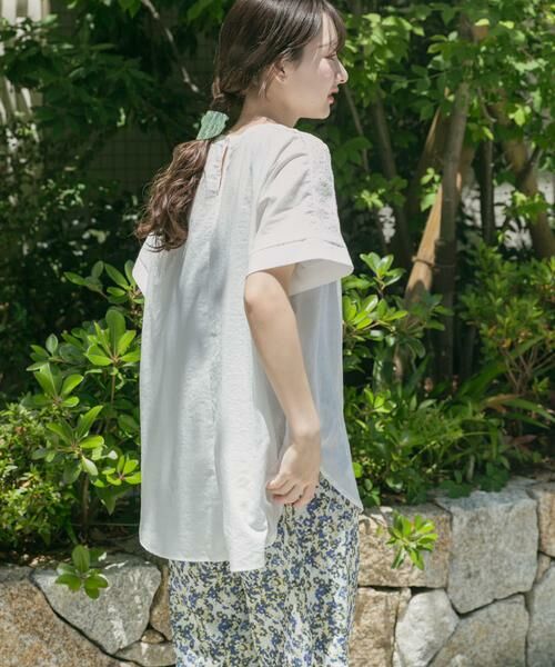 URBAN RESEARCH ITEMS / アーバンリサーチ アイテムズ シャツ・ブラウス | ピンタックレースブラウス | 詳細23