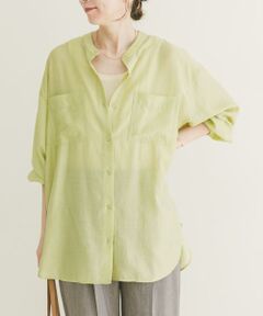 URBAN RESEARCH ITEMS / アーバンリサーチ アイテムズ シャツ・ブラウス | シアーバンドカラーシャツ