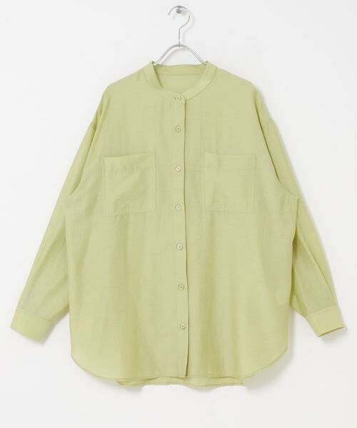 URBAN RESEARCH ITEMS / アーバンリサーチ アイテムズ シャツ・ブラウス | シアーバンドカラーシャツ | 詳細7