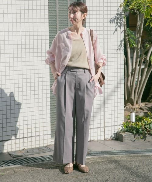 URBAN RESEARCH ITEMS / アーバンリサーチ アイテムズ シャツ・ブラウス | シアーバンドカラーシャツ | 詳細13