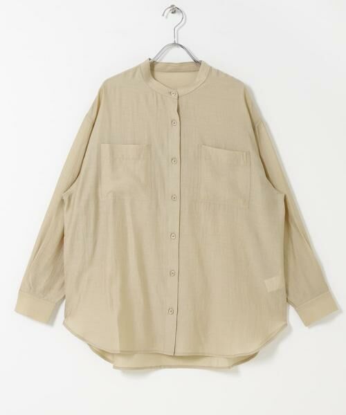 URBAN RESEARCH ITEMS / アーバンリサーチ アイテムズ シャツ・ブラウス | シアーバンドカラーシャツ | 詳細28