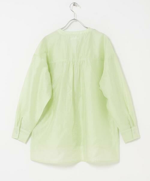 URBAN RESEARCH ITEMS / アーバンリサーチ アイテムズ シャツ・ブラウス | ドットボタンシアーシャツ | 詳細10