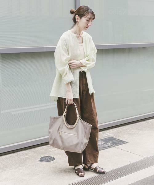 URBAN RESEARCH ITEMS / アーバンリサーチ アイテムズ シャツ・ブラウス | ドットボタンシアーシャツ | 詳細4