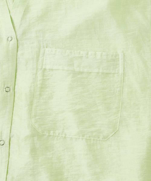 URBAN RESEARCH ITEMS / アーバンリサーチ アイテムズ シャツ・ブラウス | ドットボタンシアーシャツ | 詳細7