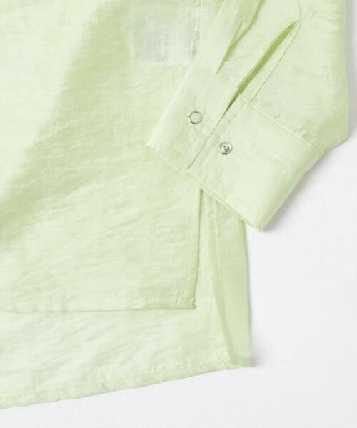 URBAN RESEARCH ITEMS / アーバンリサーチ アイテムズ シャツ・ブラウス | ドットボタンシアーシャツ | 詳細9