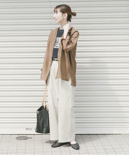 URBAN RESEARCH ITEMS / アーバンリサーチ アイテムズ シャツ・ブラウス | ドットボタンシアーシャツ | 詳細17