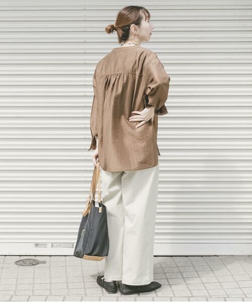 URBAN RESEARCH ITEMS / アーバンリサーチ アイテムズ シャツ・ブラウス | ドットボタンシアーシャツ | 詳細18