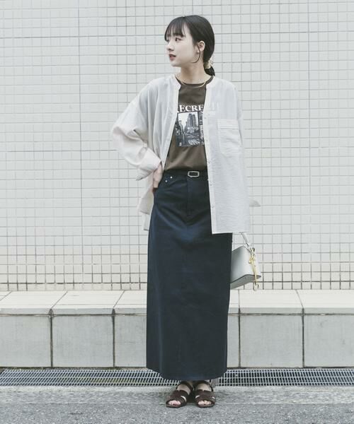 URBAN RESEARCH ITEMS / アーバンリサーチ アイテムズ シャツ・ブラウス | ドットボタンシアーシャツ | 詳細24