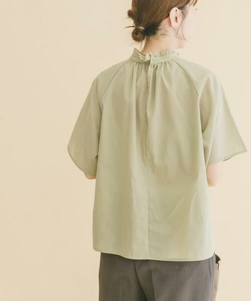 URBAN RESEARCH ITEMS / アーバンリサーチ アイテムズ シャツ・ブラウス | フリルネックブラウス | 詳細3