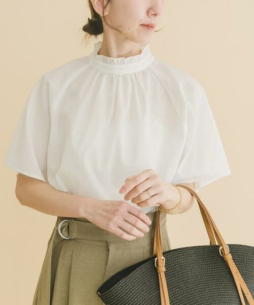 URBAN RESEARCH ITEMS / アーバンリサーチ アイテムズ シャツ・ブラウス | フリルネックブラウス | 詳細11