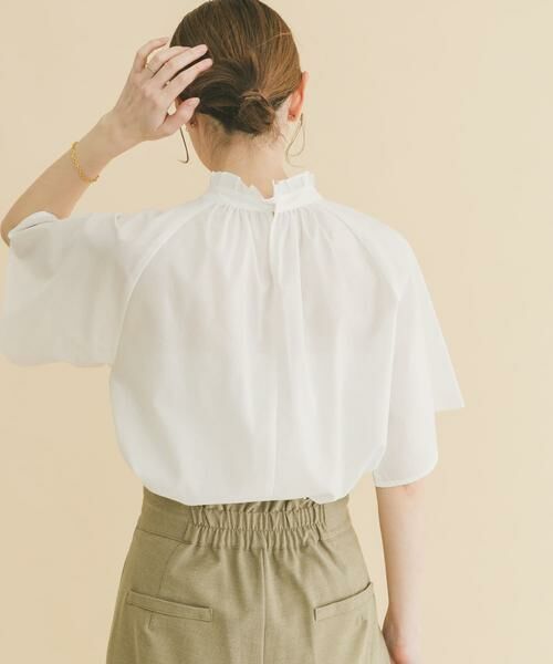 URBAN RESEARCH ITEMS / アーバンリサーチ アイテムズ シャツ・ブラウス | フリルネックブラウス | 詳細13