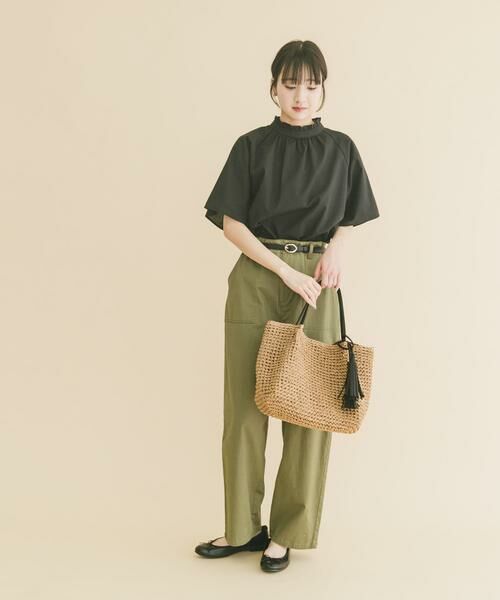 URBAN RESEARCH ITEMS / アーバンリサーチ アイテムズ シャツ・ブラウス | フリルネックブラウス | 詳細22