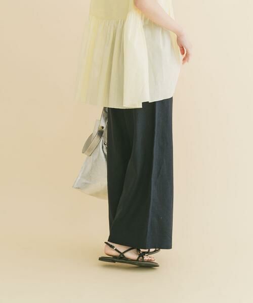 URBAN RESEARCH ITEMS / アーバンリサーチ アイテムズ その他パンツ | 『Sサイズあり/洗濯可』リネンレーヨンワイドパンツ | 詳細18