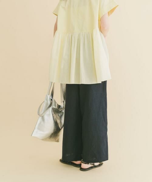 URBAN RESEARCH ITEMS / アーバンリサーチ アイテムズ その他パンツ | 『Sサイズあり/洗濯可』リネンレーヨンワイドパンツ | 詳細19