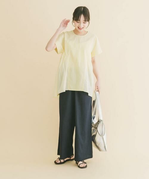 URBAN RESEARCH ITEMS / アーバンリサーチ アイテムズ その他パンツ | 『Sサイズあり/洗濯可』リネンレーヨンワイドパンツ | 詳細20
