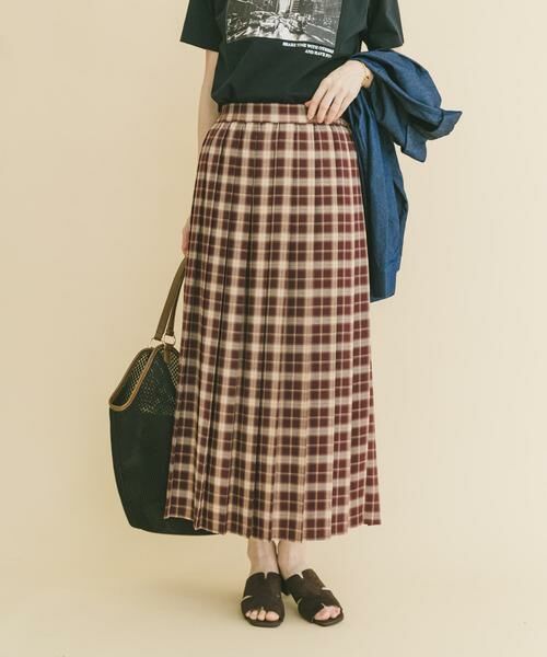 URBAN RESEARCH ITEMS / アーバンリサーチ アイテムズ スカート | プリーツロングスカート | 詳細1