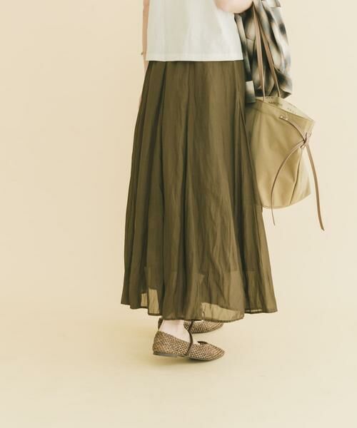 URBAN RESEARCH ITEMS / アーバンリサーチ アイテムズ スカート | シアーフレアスカート | 詳細3