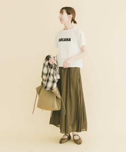 URBAN RESEARCH ITEMS / アーバンリサーチ アイテムズ スカート | シアーフレアスカート | 詳細5