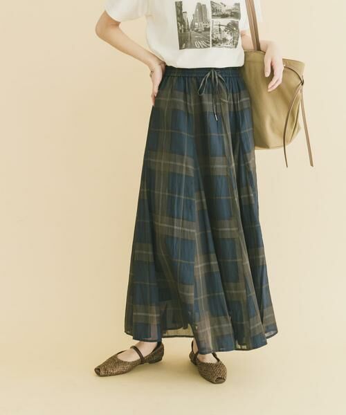 URBAN RESEARCH ITEMS / アーバンリサーチ アイテムズ スカート | シアーフレアスカート | 詳細13