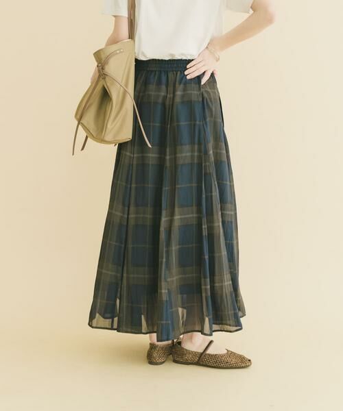 URBAN RESEARCH ITEMS / アーバンリサーチ アイテムズ スカート | シアーフレアスカート | 詳細14