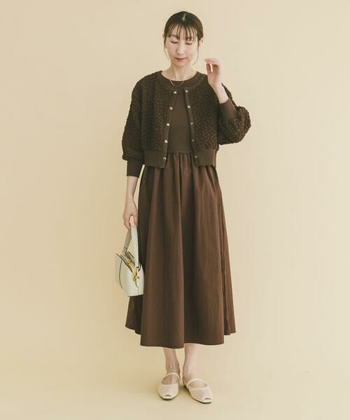 URBAN RESEARCH ITEMS / アーバンリサーチ アイテムズ ワンピース | フクレジャガードセットワンピ | 詳細3