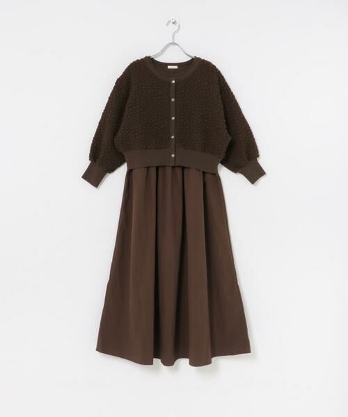 URBAN RESEARCH ITEMS / アーバンリサーチ アイテムズ ワンピース | フクレジャガードセットワンピ | 詳細7