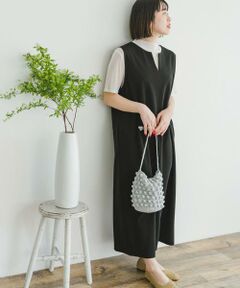 URBAN RESEARCH ITEMS / アーバンリサーチ アイテムズ ワンピース | シアーカット×ジャンスカセット