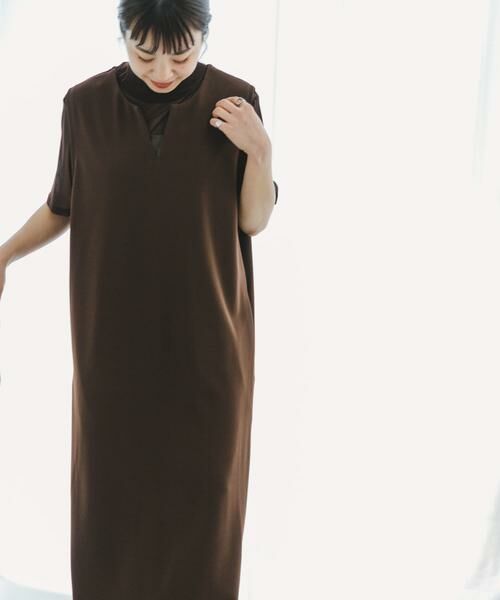 URBAN RESEARCH ITEMS / アーバンリサーチ アイテムズ ワンピース | シアーカット×ジャンスカセット | 詳細6