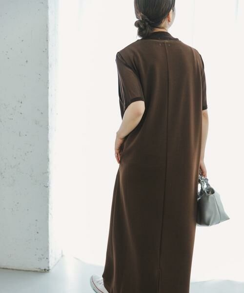 URBAN RESEARCH ITEMS / アーバンリサーチ アイテムズ ワンピース | シアーカット×ジャンスカセット | 詳細7