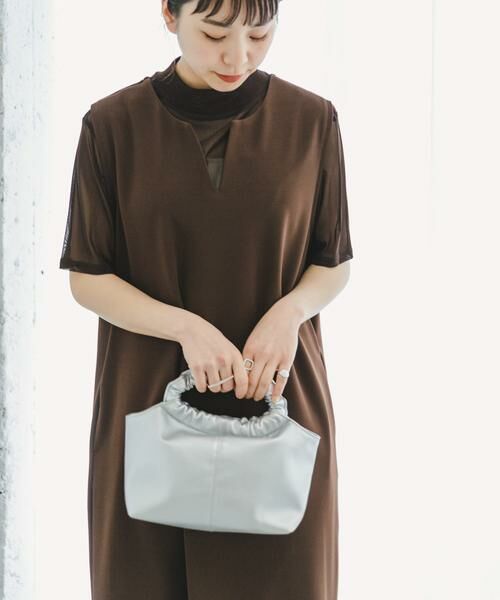 URBAN RESEARCH ITEMS / アーバンリサーチ アイテムズ ワンピース | シアーカット×ジャンスカセット | 詳細8