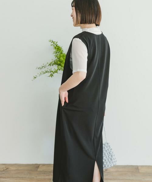 URBAN RESEARCH ITEMS / アーバンリサーチ アイテムズ ワンピース | シアーカット×ジャンスカセット | 詳細20