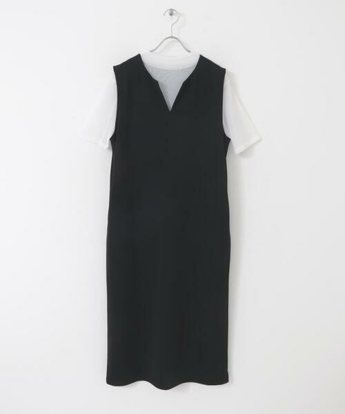 URBAN RESEARCH ITEMS / アーバンリサーチ アイテムズ ワンピース | シアーカット×ジャンスカセット | 詳細22