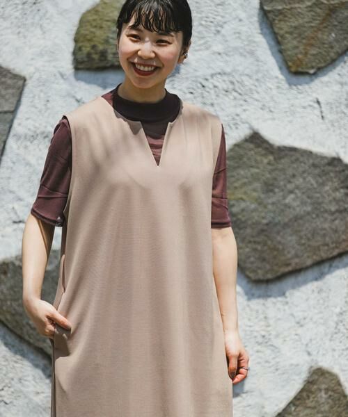 URBAN RESEARCH ITEMS / アーバンリサーチ アイテムズ ワンピース | シアーカット×ジャンスカセット | 詳細24