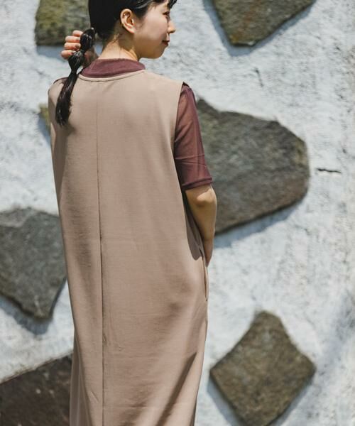 URBAN RESEARCH ITEMS / アーバンリサーチ アイテムズ ワンピース | シアーカット×ジャンスカセット | 詳細26