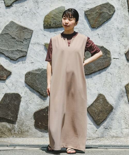 URBAN RESEARCH ITEMS / アーバンリサーチ アイテムズ ワンピース | シアーカット×ジャンスカセット | 詳細27