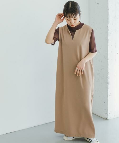 URBAN RESEARCH ITEMS / アーバンリサーチ アイテムズ ワンピース | シアーカット×ジャンスカセット | 詳細30