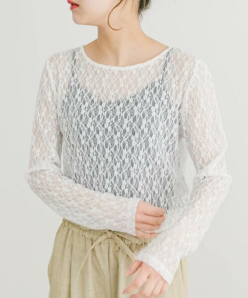 URBAN RESEARCH ITEMS / アーバンリサーチ アイテムズ Tシャツ | ロングスリーブレーストップス | 詳細1