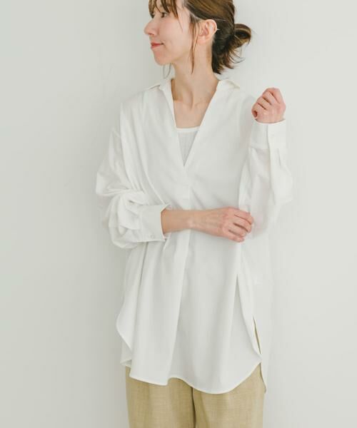 URBAN RESEARCH ITEMS / アーバンリサーチ アイテムズ シャツ・ブラウス | バックスリットスキッパーシャツ | 詳細9