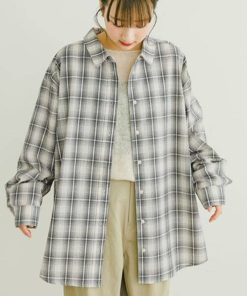 URBAN RESEARCH ITEMS / アーバンリサーチ アイテムズ シャツ・ブラウス | オーバーサイズチェックシャツ | 詳細1