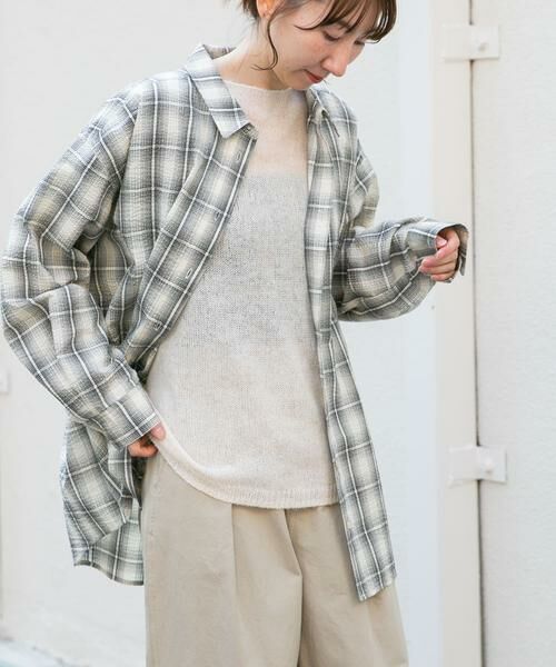 URBAN RESEARCH ITEMS / アーバンリサーチ アイテムズ シャツ・ブラウス | オーバーサイズチェックシャツ | 詳細10