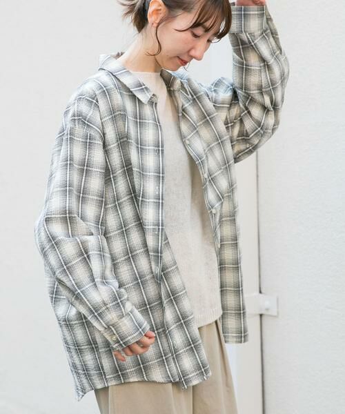 URBAN RESEARCH ITEMS / アーバンリサーチ アイテムズ シャツ・ブラウス | オーバーサイズチェックシャツ | 詳細11